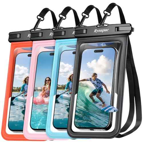 Waterproof Phone Pouch 2 Pack (4 Count)