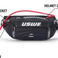 USWE Zulo Hydration Hip Pack - with Organizer and Side Pockets, Bounce Free Hip Belt (Crazy Yellow, 6L)