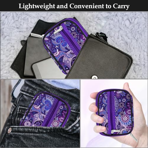 Weekly Travel Pill Organizer Pill Case for Purse with Removable 7 Day Pill Box (2 Count)