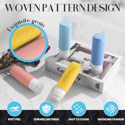 Travel Bottles for Toiletries (4 Count)