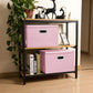 Foldable Storage Bins with Lids [5 (5 Count)