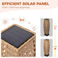 2 Piece Outdoor Floor Lamp Solar Lantern (2 Count)