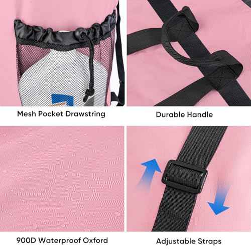 2PK 120L Laundry Bag Backpack (2 Count)