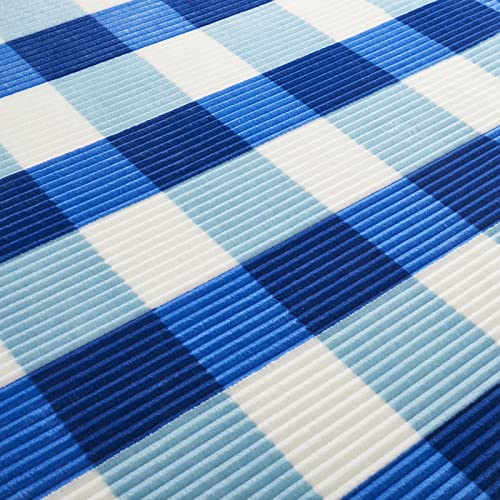 Sherpa Blanket Twin Plaid Thick Bed Blanket
