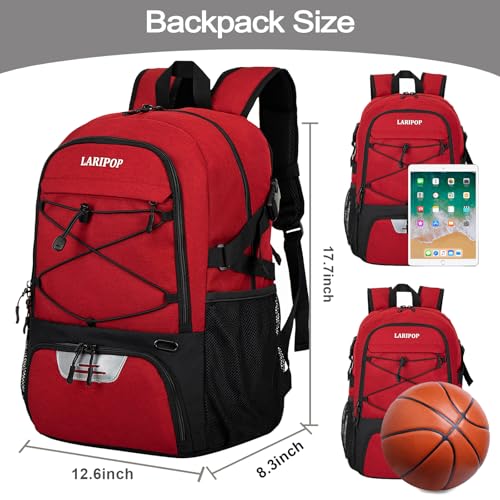 Basketball Backpack with Ball Compartment