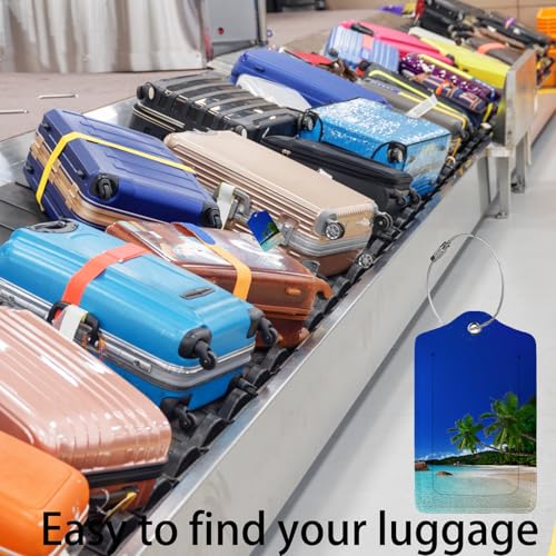 Summer Sea Wind Luggage Tags for Suitcases (2 Count)