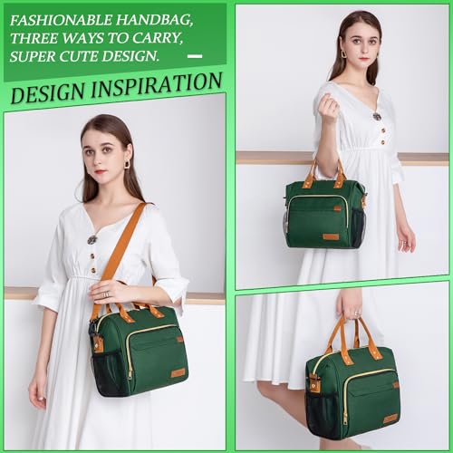 Insulated Lunch Bag Adult Lunch Box for Women for Work Leakproof Soft Cooler for Beach Travel Picnic