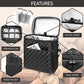 Insulated Wine Cooler Bag Leakproof 6 Bottle Tote Carrier