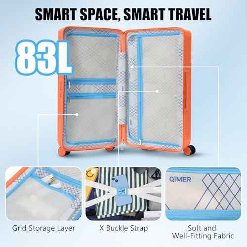 Large capacity Luggage Sets 2 Piece (2 Count)