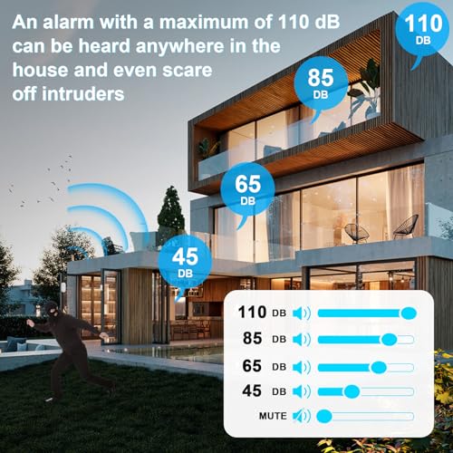 Door Chime Alarm When Open for Kids Safety