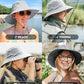 Safari Hat for Men Sun Hats for Women UV Protection UPF 50+ Fishing