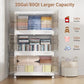 320Qt Stackable Storage Bins with Lid (4 Count)
