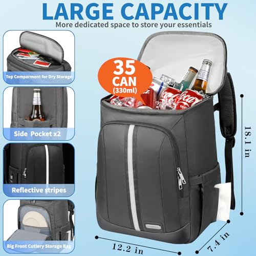 Cooler Backpack for Women Men
