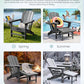 Folding Adjustable Adirondack Chairs with Footrest Set of 4 (4 Count)