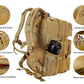 Military Tactical Backpack for Men and Women 45L Army 3 Days Assault Pack Bag Large Rucksack with Molle System Khaki