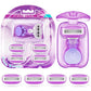 Travel Razors for Women Include 1 Handle 5 Cartridges