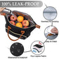 Black Lunch Box for Women Insulated Lunch Bag for Work