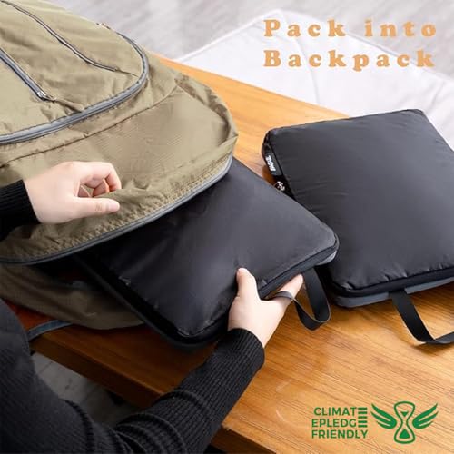 6 Set Ultralight Compression Packing Cubes Packing Organizer for Travel Accessories Luggage Suitcase Backpack (6 Count)