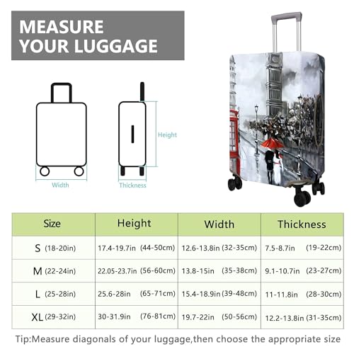 Travel Luggage Cover Suitcase Protector Fits 18