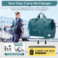 Travel Duffle Bag with Shoes Compartment (2 Count)