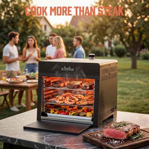 1500°F Infrared Steak Grill