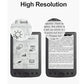 6 Inch E Reader Digital Reader Electronic Book Reader with 800x600 High Resolution Screen Multifunctional Navigation Buttons for PDF EPUB TXT DOC FB2 MOBI