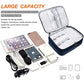 Electronic Bag Travel Cable Accessories Bag Waterproof Double Layer Electronics Organizer Portable Storage Case for Cable