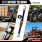 8 PK Ratchet Tie Down Straps (8 Count)