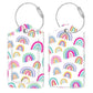 Luggage Tags Privacy Cover ID Label for Travel Bag Suitcase (2 Count)