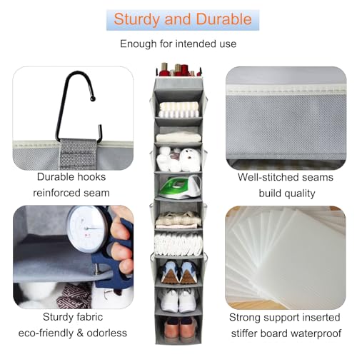 Large Sized Hanging Shoe Organizer 10