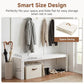 2-Pack 32-Pair Shoe Storage Organizer for Closet, Beige (2 Count)