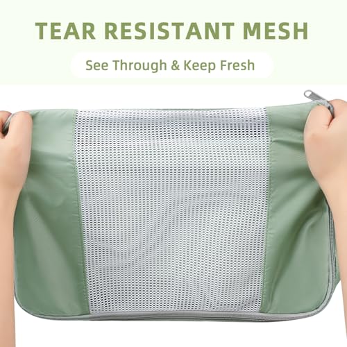 8 Set Packing Cubes Various Sizes Packing Organizer for Travel Accessories Luggage Carry On Suitcase