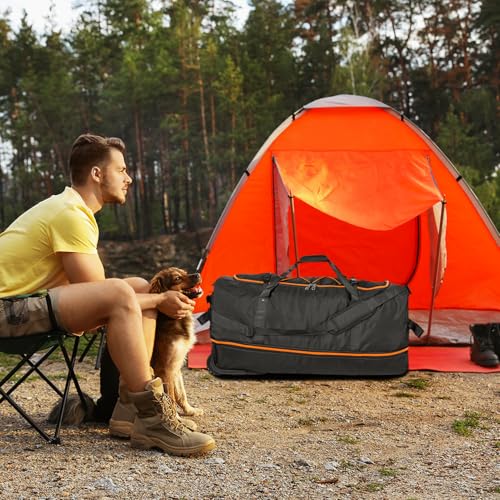 Wheeled Collapsible Duffel Bag 110L