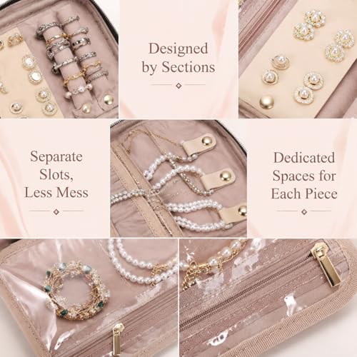 Jewelry Travel Case Organizer for Necklaces