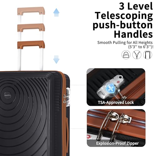 Luggage Sets 5 Piece (5 Count)