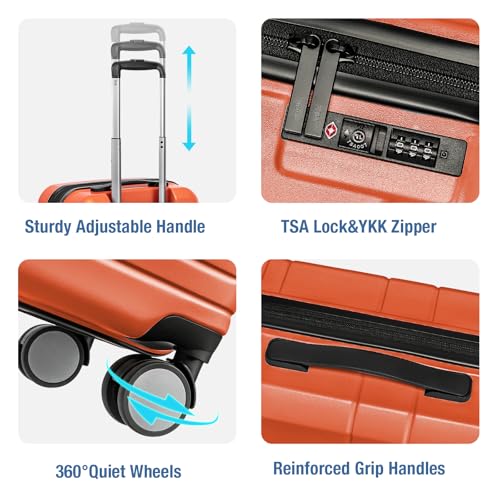 Carry On Luggage 22x14x9 Airline Approved