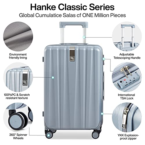 29 Inch Luggage Suitcases With Spinner Wheels Lightweight PC hardside Rolling Suitcase With Travel Lock