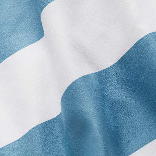 Bright Blue Microfiber Beach Towel by Laguna Beach Textile Co