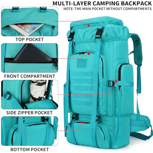 Hiking Backpack for Men 70L