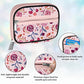 Weekly Travel Pill Organizer Pill Case for Purse with Removable 7 Day Pill Box