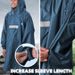 Hooded Rain Poncho for Adult Waterproof Lightweight Raincoat