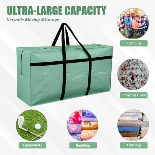 4 Pcs 66 Gallon Extra Large Moving Bags Heavy Duty Storage Bag (4 Count)