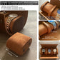 Longjet Watch Roll Travel Case for Men Portable Watches Organizer Box