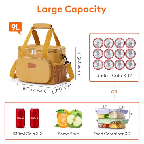 Medium Lunch Bag (Brown / Medium(9L))