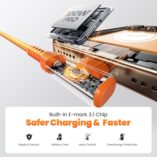 USB C Cable 3.3ft 2Pack (2 Count)