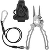 danco Premio Titanium Fishing Pliers, with Lanyard & Leather Sheath, Saltwater-Resistant Pliers for Offshore and Inshore Anglers, Multiple Sizes and Colors Available