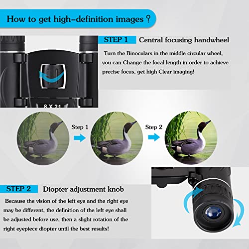 8x21 Mini Binoculars