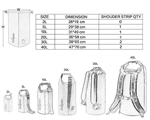 Dry Bag 2L 5L