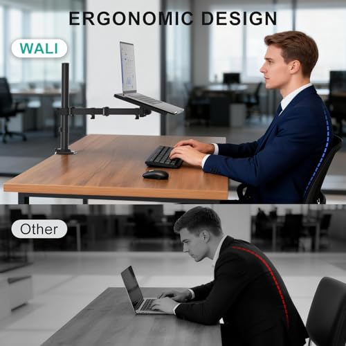 Adjustable Laptop Desk Mount for 17 inch Notebook or 32 inch Screen