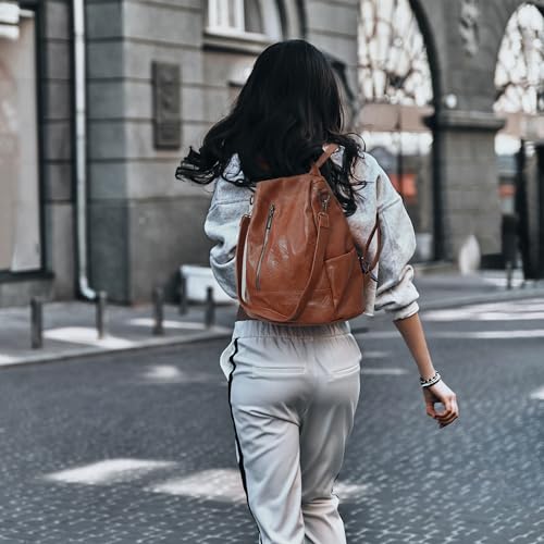 Women Backpack Purse PU Leather Anti